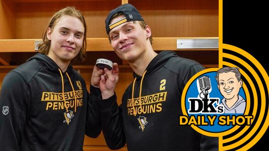 DK's Daily Shot of Penguins: Top six ... or top nine? taken in Downtown (Podcasts)